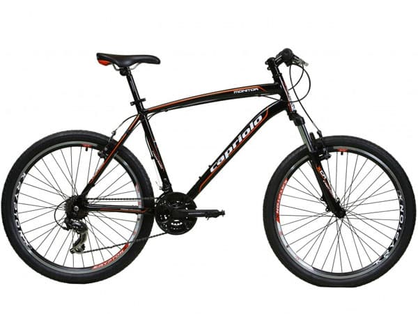 Mountain Bike MTB Monitor FS 26/21 Al crna-oranž 912563-20