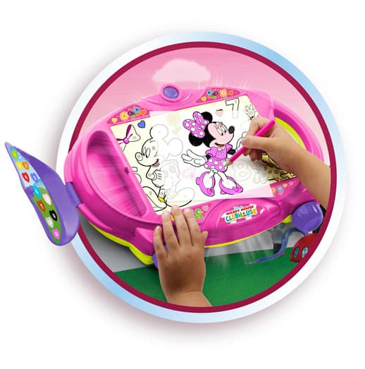 Ploča za crtanje sa svetlećim šablonima Disney Minnie 0124031