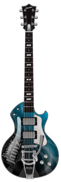 Muzička igračka - Gitara Paper Jamz Pro plava USB MP3 23181