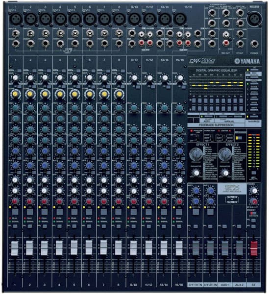 Yamaha EMX5016CF powered mixer 19340
