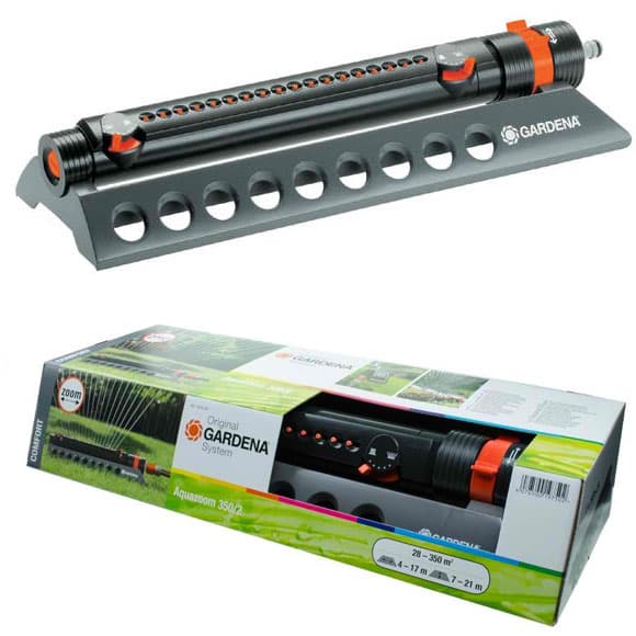 Gardena prskalica Aquazoom 350/2 (28-350m2) GA 01975-29