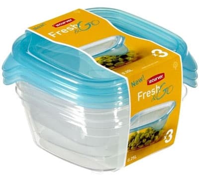 Curver set plastičnih posuda za hranu CU 08557-051