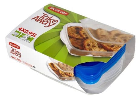 Curver Take Away set plastičnih posuda za hranu CU 08324-001