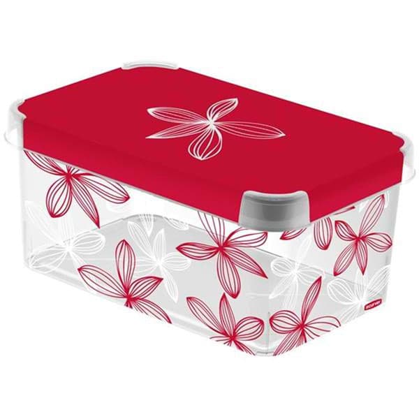 Curver kutija za odlaganje 7l Milky Red&White CU 04710-L05
