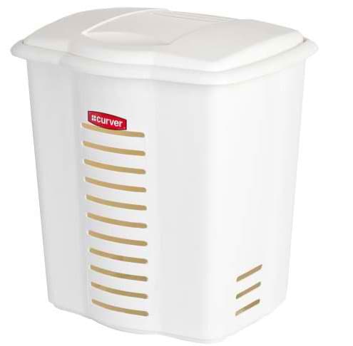 Curver korpa za veš 45l krem CU 00819-058