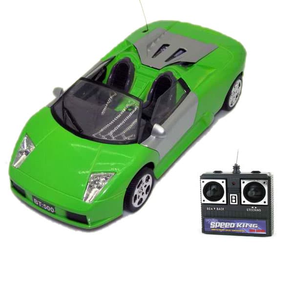 Sportski automobil na daljinsko upravljanje sa punjivom baterijom Speed King zeleni