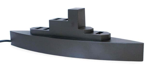 Kikkerland USB razvodnik - brod US007
