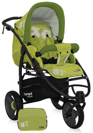 Bertoni Kolica Atlanta Set Green Figures 10020031129