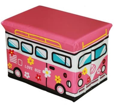 Kutija za igračke - tabure Kids 32-900000 Love Bus