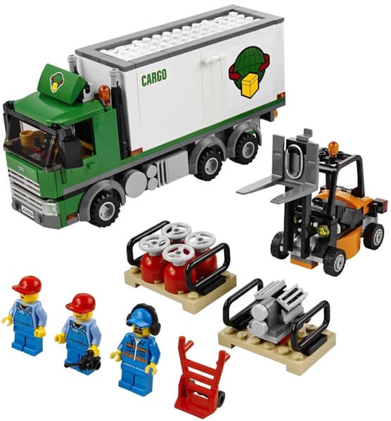 LEGO® City kocke kamion i viljuškar LE60020