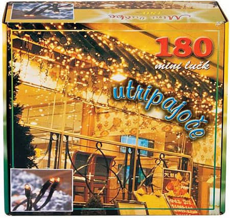 Novogodišnje Lampice 180 LED Sijalica