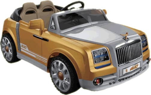 Automobil na akumulator sa daljinskom kontrolom 211 zlatni