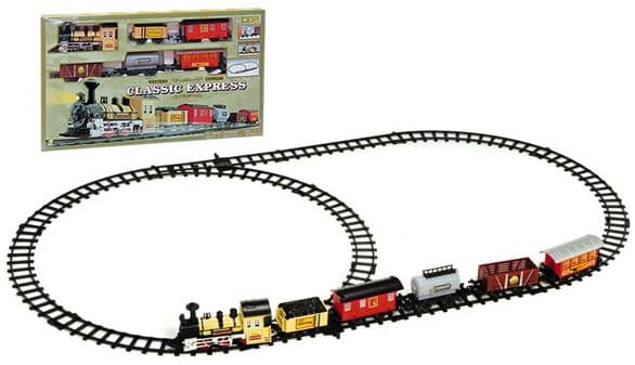 Goldlok voz na baterije Western Express sa 5 vagona 9668E08
