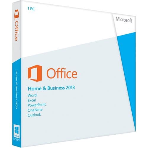 Microsoft Office Home and Business 2013 32/64 Eng DVD FPP T5D-01598