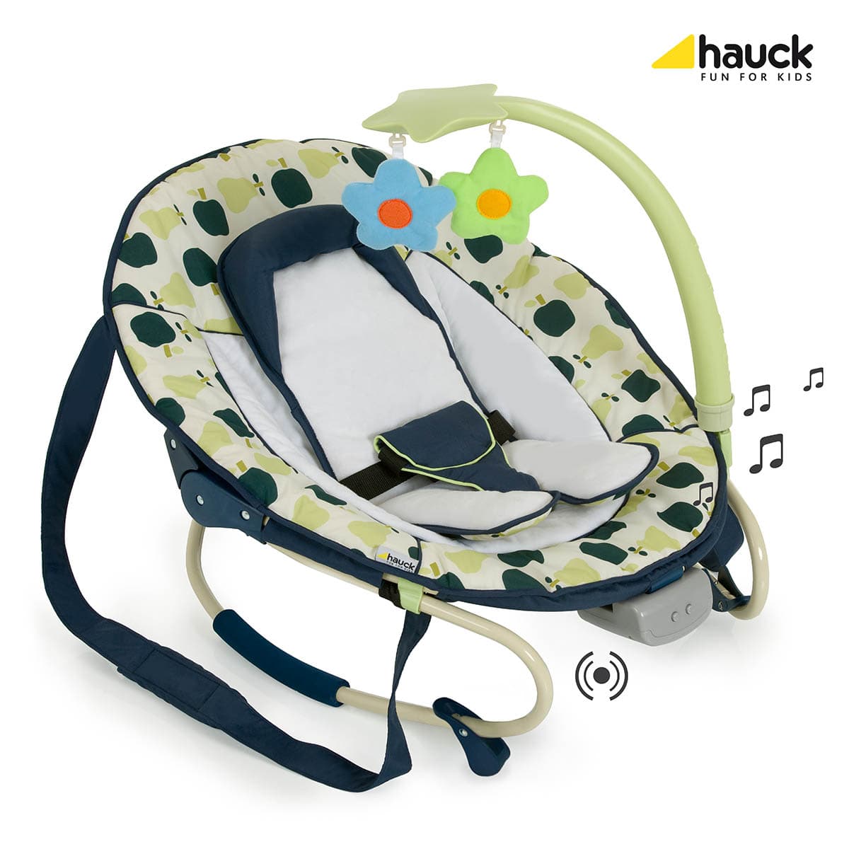 Hauck Ležaljka za bebu Leisure E-Motion Fruit 5210082