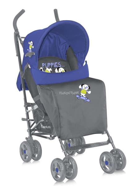 Bertoni Kišobran kolica Fiesta Blue&Grey Puppies 10020731459A