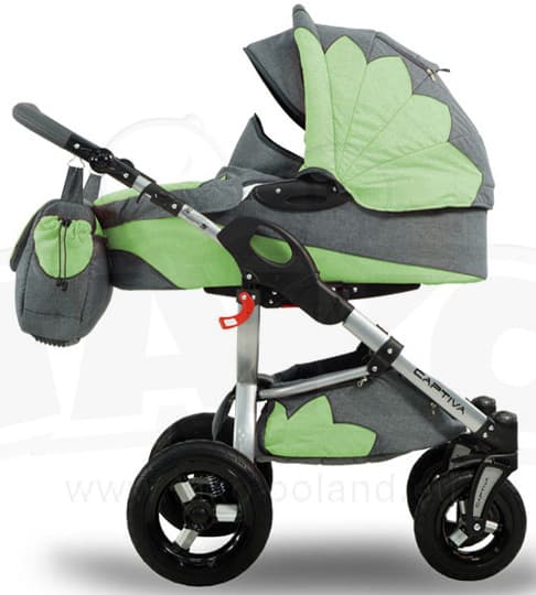 Tako Kolica za bebe Captiva 2u1 Set Multicolor 09