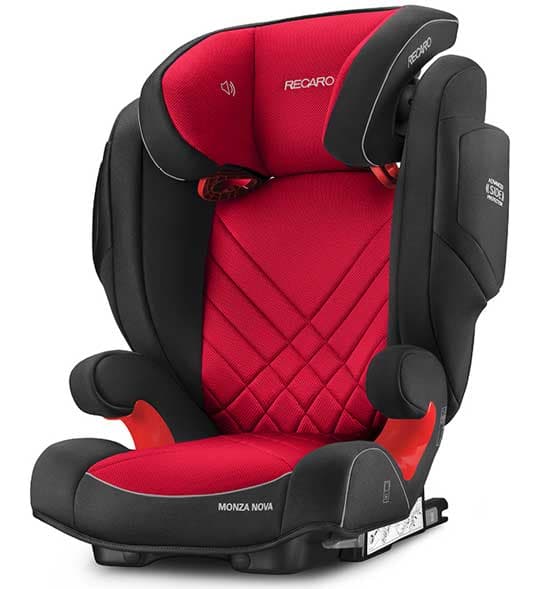 Autosedište za decu Recaro Monza Nova 2 Seatfix Racing Red 15 - 36 kg
