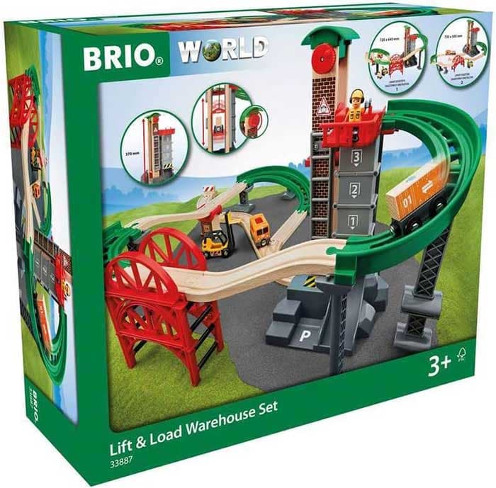 BRIO Igračka Skladište sa prugom i liftom 33887