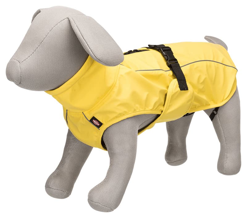 Kišni mantil za pse Vimy Yellow leđa 55cm Trixie 67976