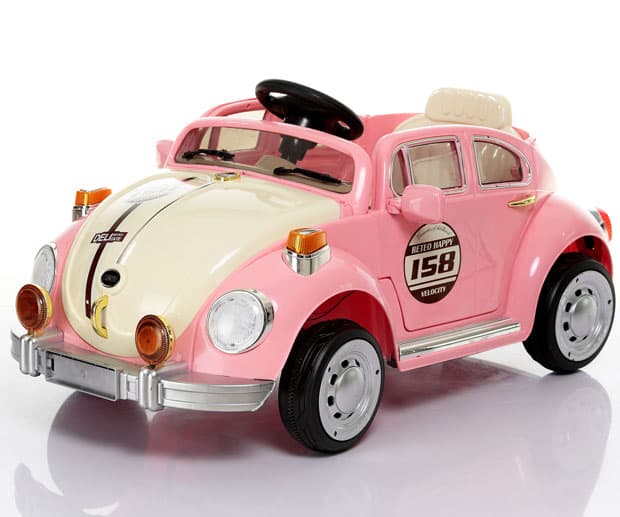 Automobil na akumulator Buba jednosed 201 pink boje