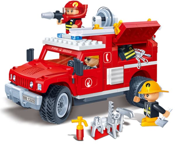 BanBao kocke Vatrogasni Jeep 8316