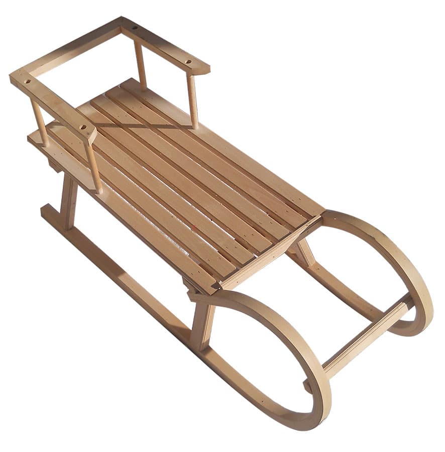 Drvene sanke sa ogradom NN01 95cm