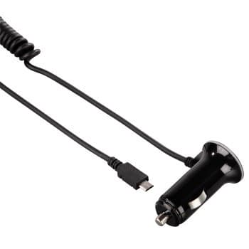 Auto USB punjač za mobilne telefone sa microUSB portom 2000 mAh Hama 124313