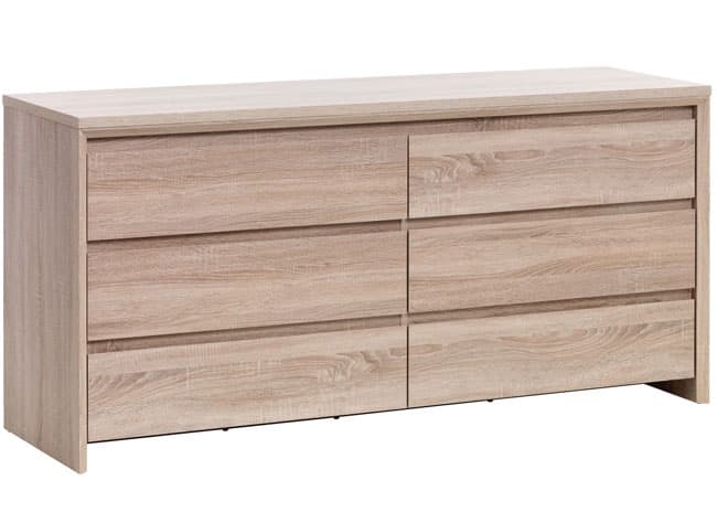Komoda Aster brušeni hrast