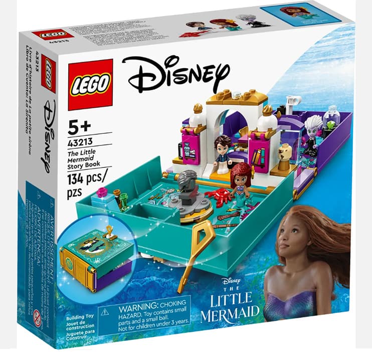 LEGO® Disney Kocke Knjiga priča o Maloj Sireni 43213