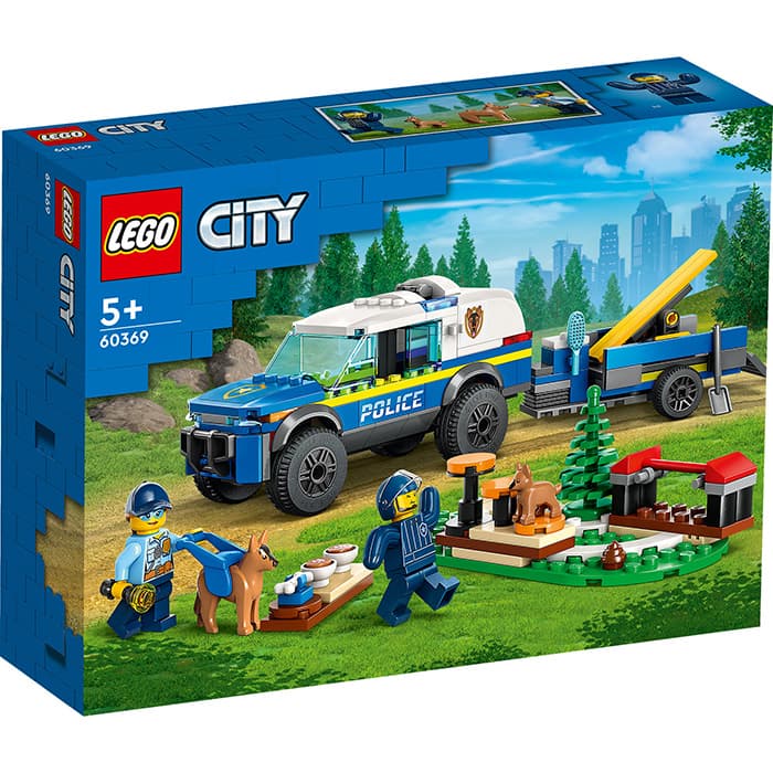 LEGO® City Kocke Terenska obuka policijskih pasa 60369