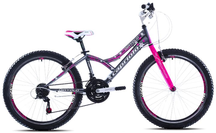 Bicikl Capriolo Diavolo 400 24/18HT grafit pink 914303-13