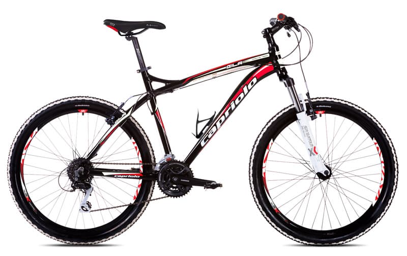 Bicikl Capriolo Gila 1.0 26/24AL crno crveno 914501-22