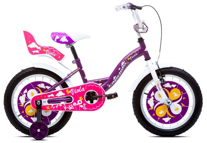 Dečiji bicikl Capriolo Viola 16HT belo ljubičasta 914109-16