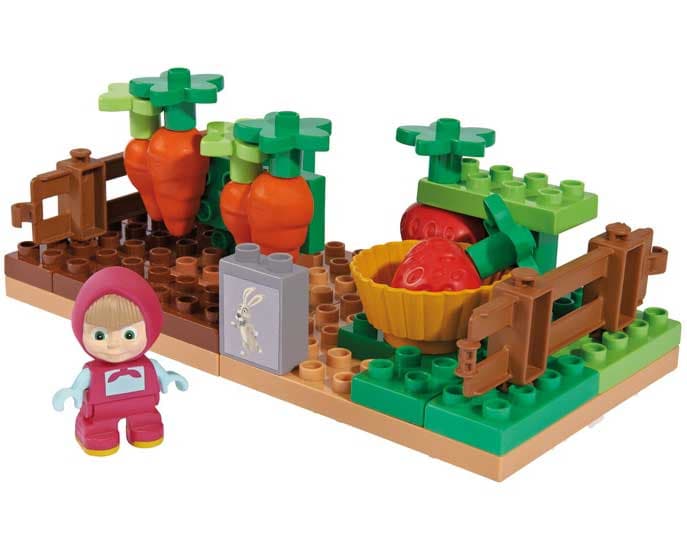 Play Big Kocke Maša i Medved - Mašin vrt SB57091