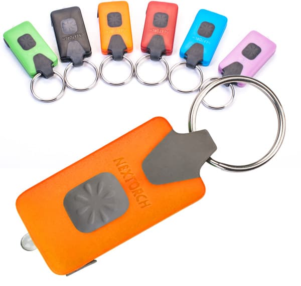USB punjiva baterijska lampa privezak Nextorch GL10 Orange 810