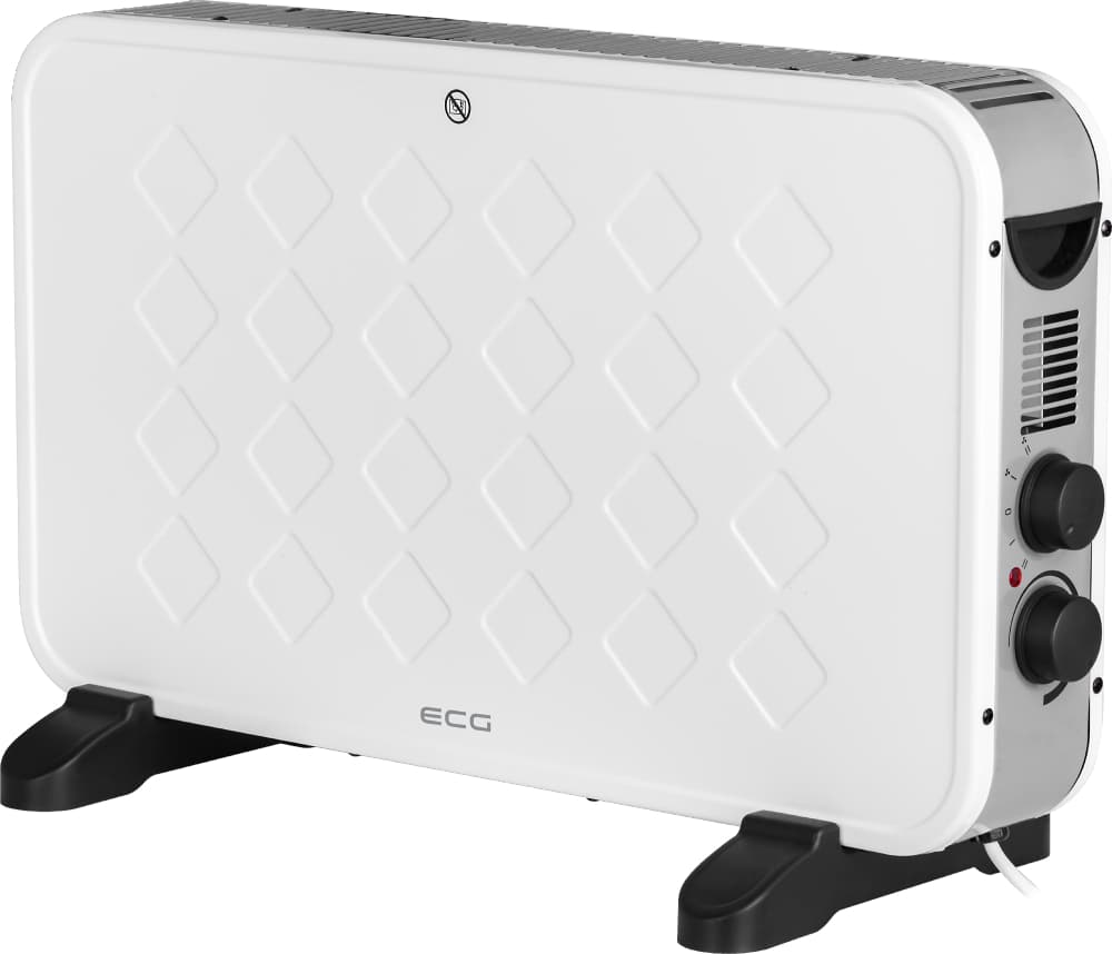 Konvektorska PTC grejalica ECG TK 2070 White