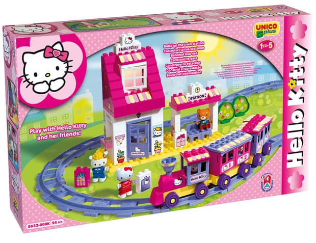 Unico plus kocke Hello Kitty železnička stanica 886521