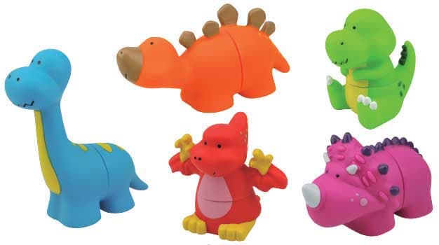 KsKids Igračka za bebe - Crveni Dinosaurus KA10698
