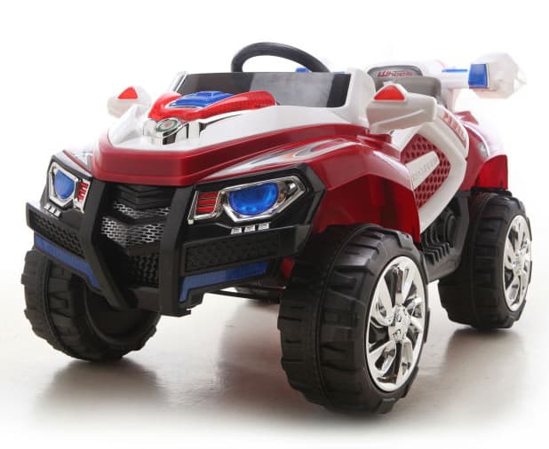 Automobil na akumulator Power Crveni