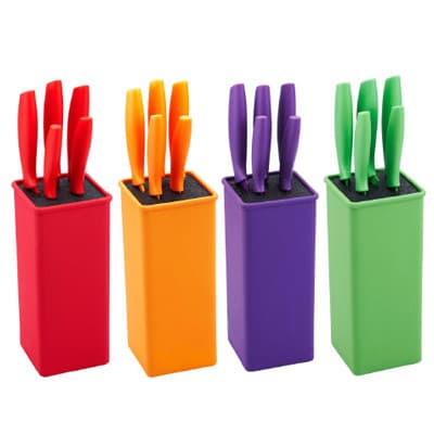 Bergner Nož set 7 kom na stalku Renberg orange RB-2510-O