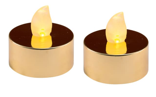 Ukrasne LED sveće 10 komada CD2/GOLD