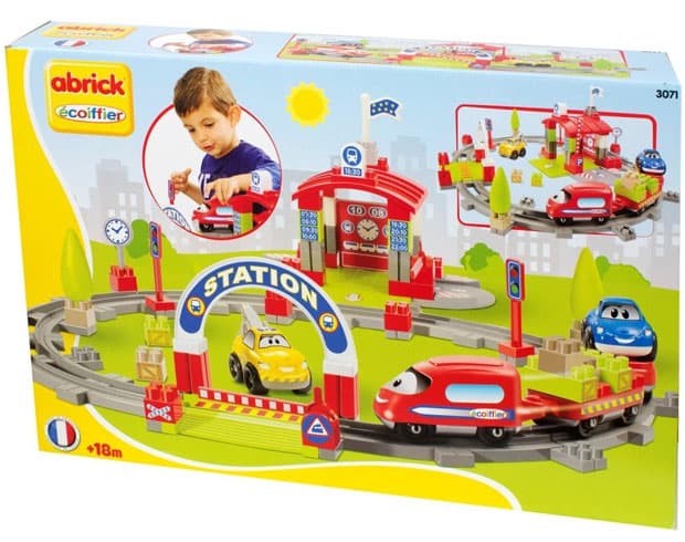 Ecoiffier železnički set SM003071
