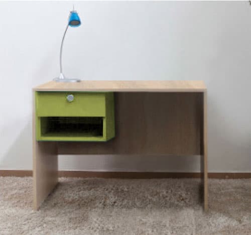 Radni Sto Ash Light Beetle Green