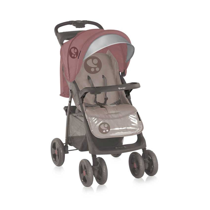 Bertoni Lorelli Kolica Foxy sa prekrivačem Beige&Terracotta