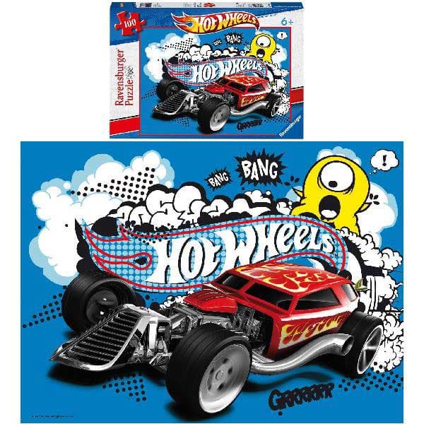 Ravensburger puzzle Hot Wheels 100 delova 01-106738