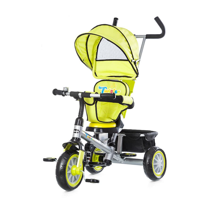 Chipolino tricikl - guralica TWISTER Zeleni