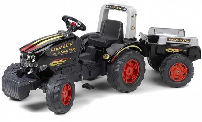 Dečji traktor na pedale sa prikolicom Falk Toys 1075B