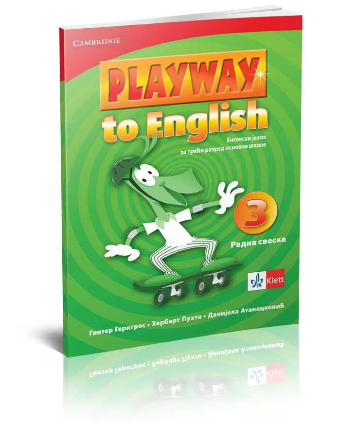 KLETT Engleski jezik 3, Playway to English 3, radna sveska za treći razred