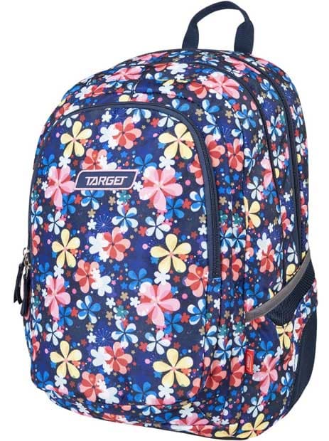 Target ranac 3 Zip Flower Sky 18008